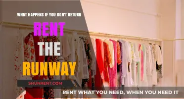 Consequences of Not Returning Rent the Runway Items: What to Expect