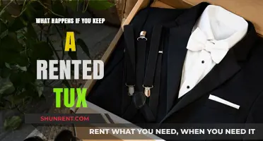Consequences of Keeping a Rented Tux: Fees, Legal Risks, and Reputation Damage