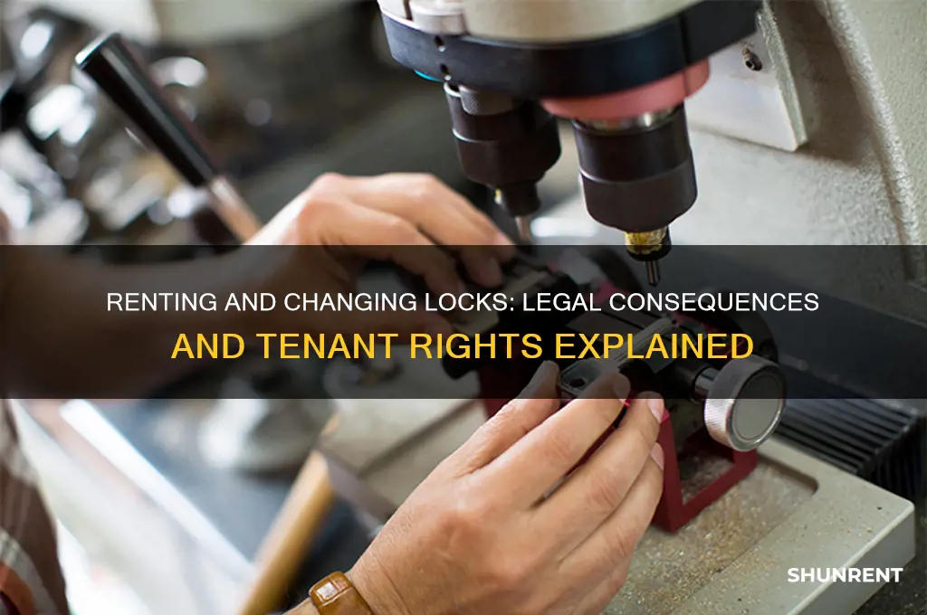 what happens if you rent and change the locks