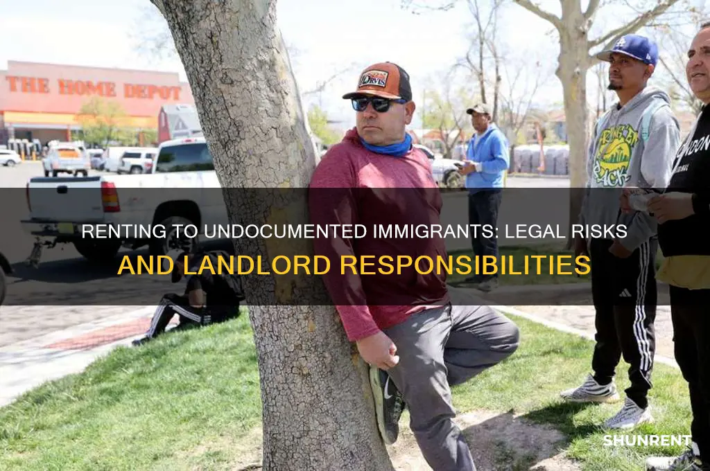 what happens if you rent to an illegal immigrant
