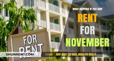 Skipping November Rent: Consequences, Rights, and Avoiding Eviction Explained