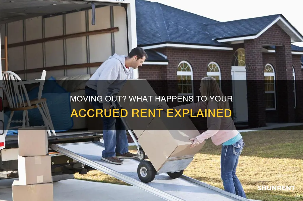 what happens to accrued rent if you move