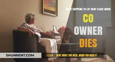 Co-Owner's Death: What Happens to Lot Rent Lease?