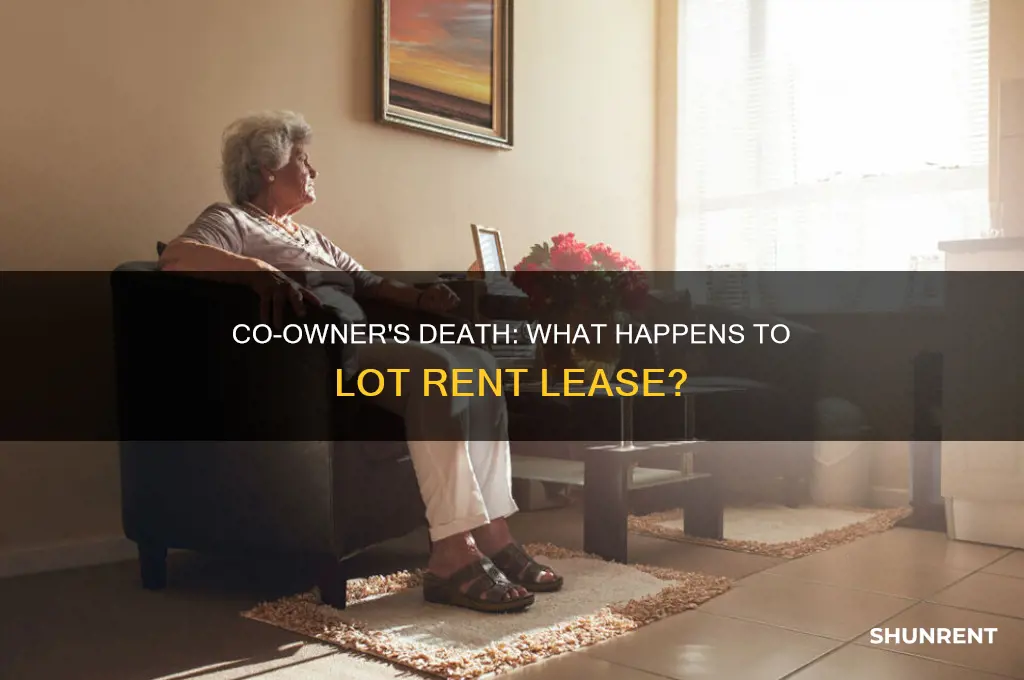 what happens to lot rent lease when co owner dies