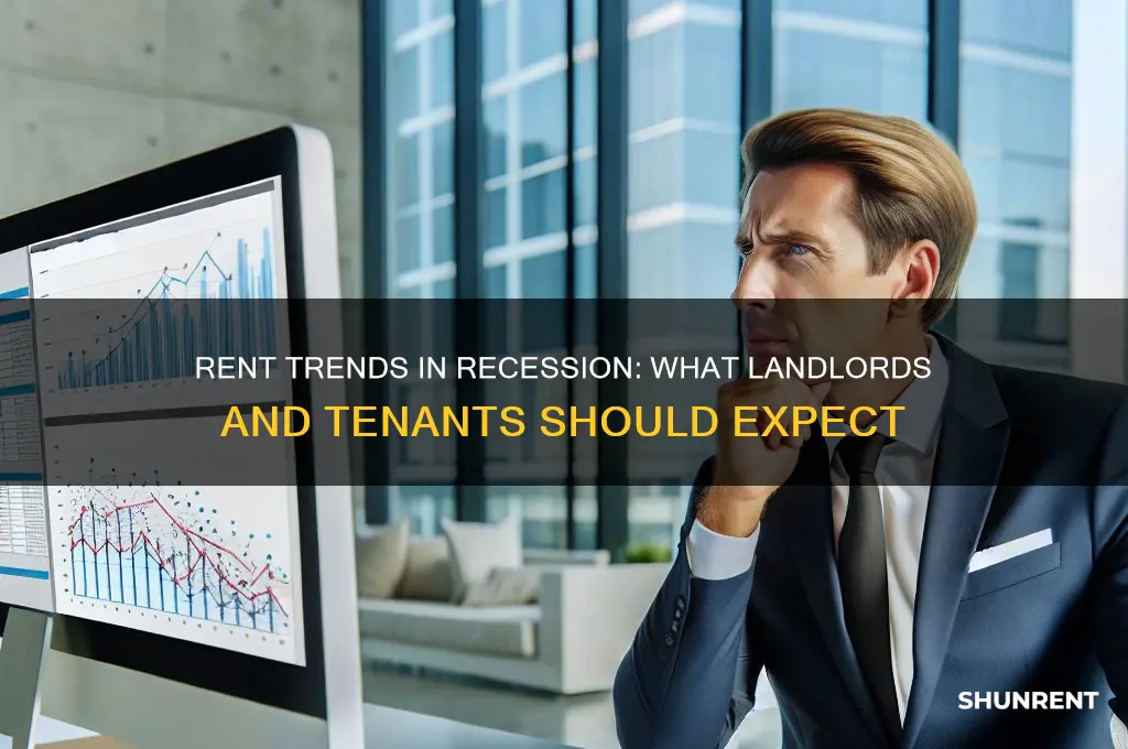 what happens to rent during a recession