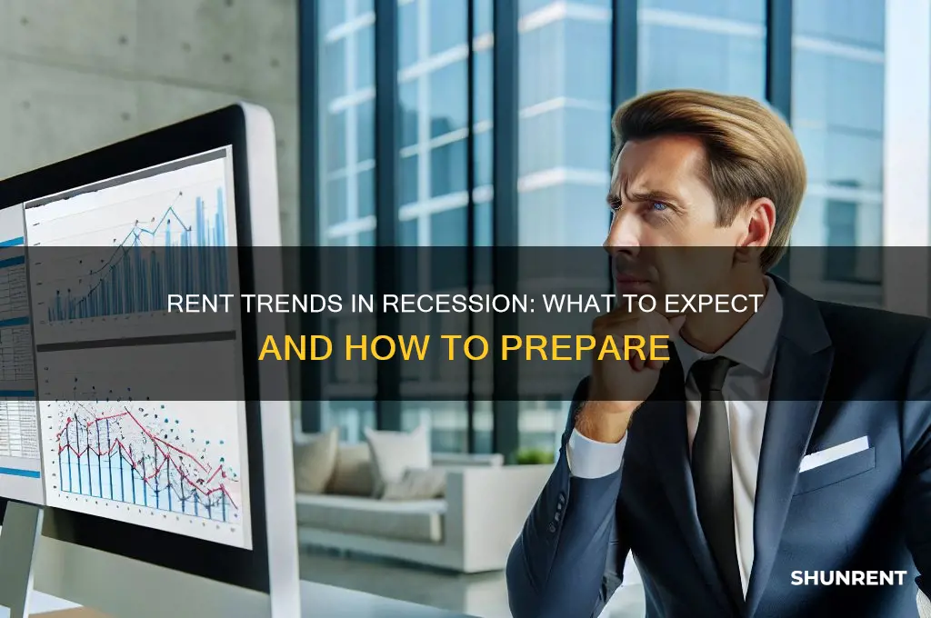 what happens to rent during a rexession