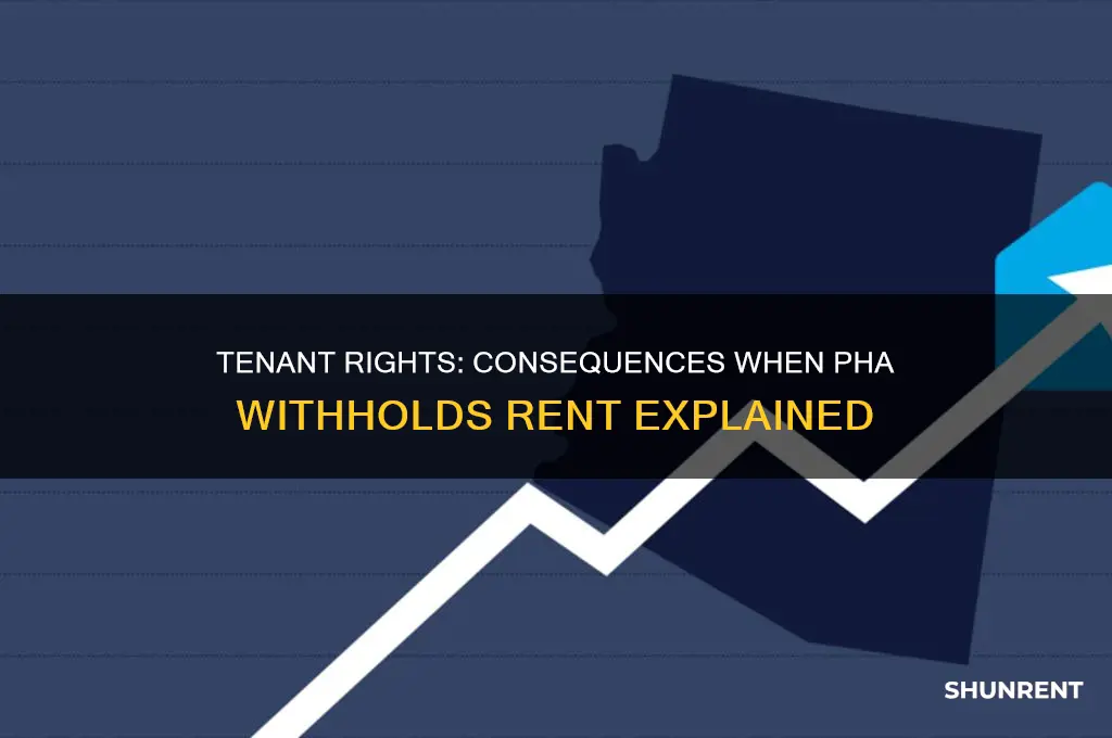 what happens to the tenant when pha is withholding rent