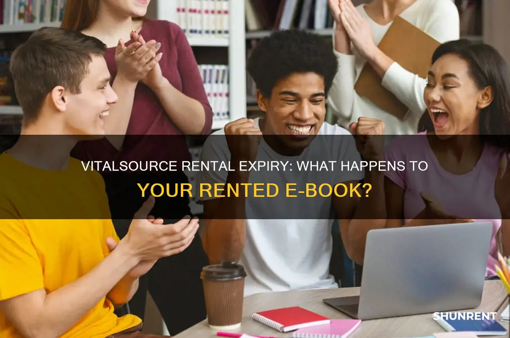 what happens when my rented book on vital source expires