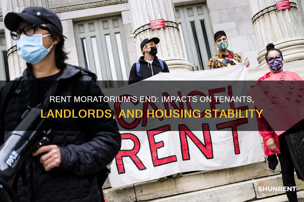 what happens when the rent moratorium ends