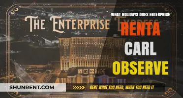 Enterprise Rent-A-Car Observed Holidays: A Comprehensive Guide for Employees
