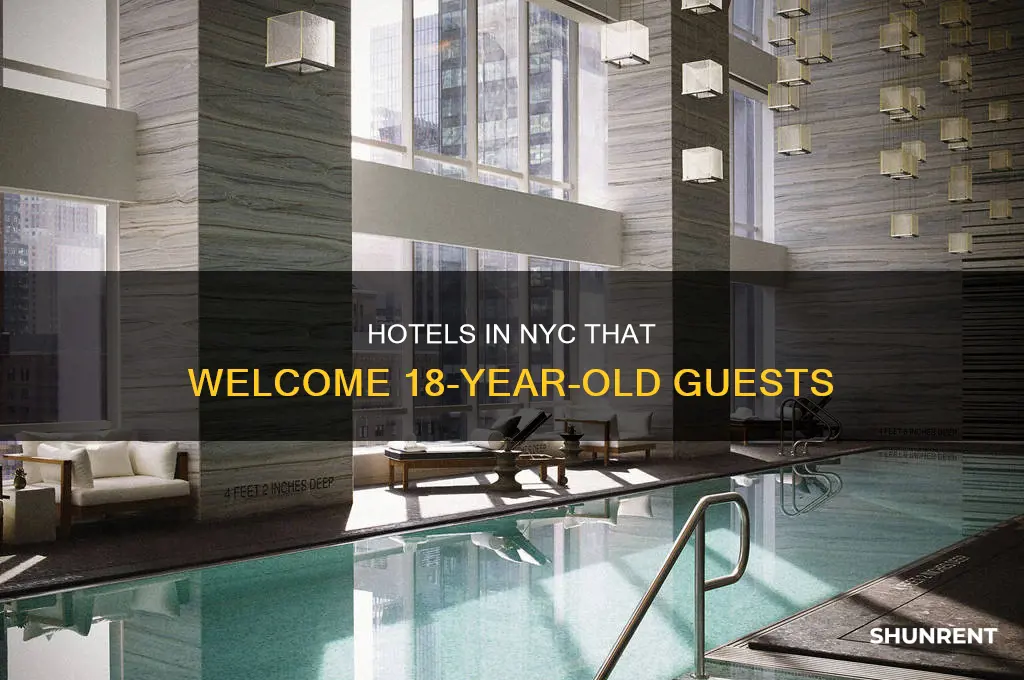 what hotels in nyc rent to 18 year olds