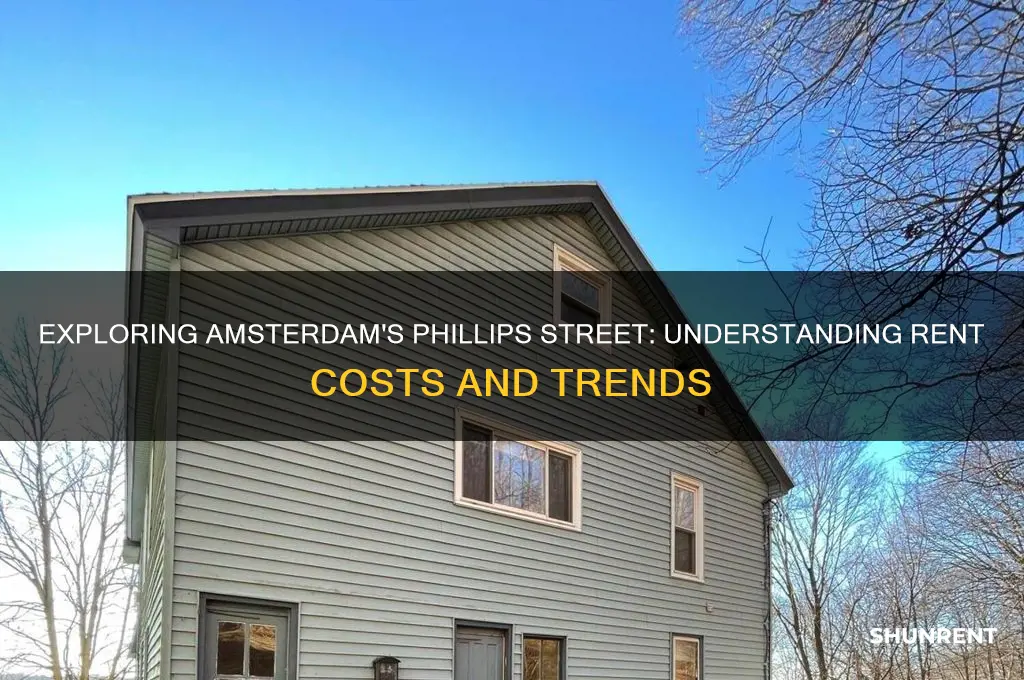 what how is rent on phillips street in amsterdam