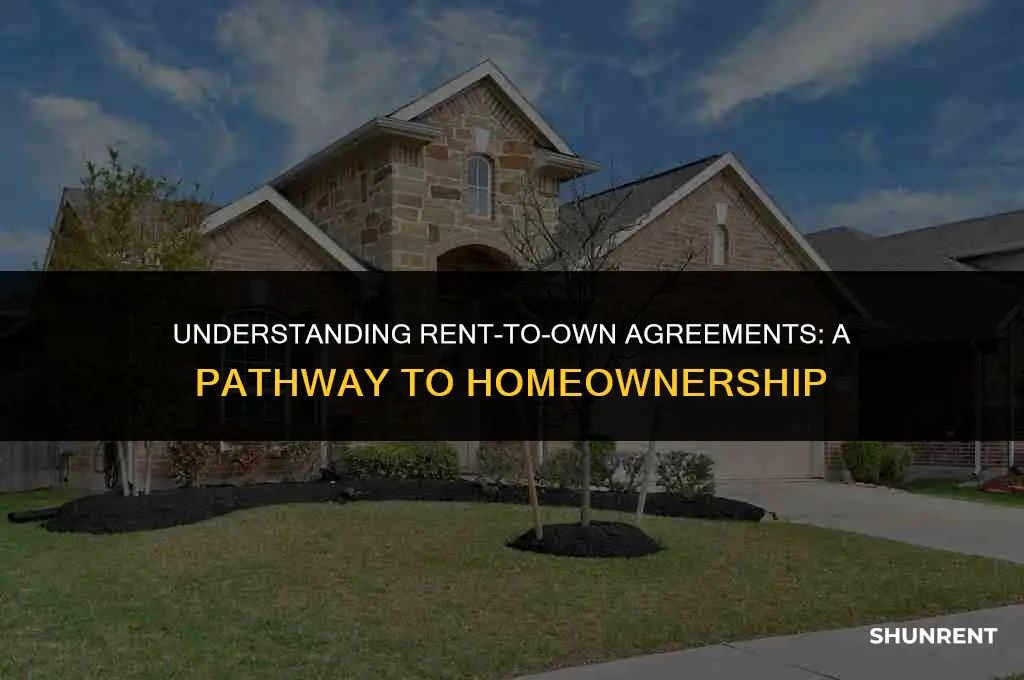 what i a rent to own agreement