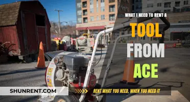 Ace Tool Rental Guide: Requirements and Tips for a Smooth Process