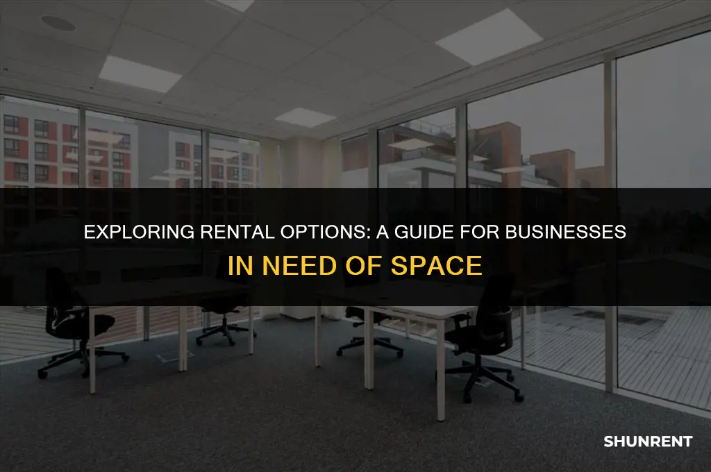 what if a business wants to rent