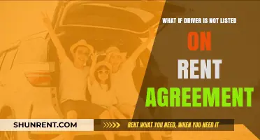 Unlisted Driver on Rental Agreement: Risks, Consequences, and Solutions