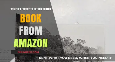Forgot to Return Amazon Rented Book? Here's What to Do