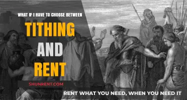 Tithing vs. Rent: Navigating Faith and Financial Responsibilities