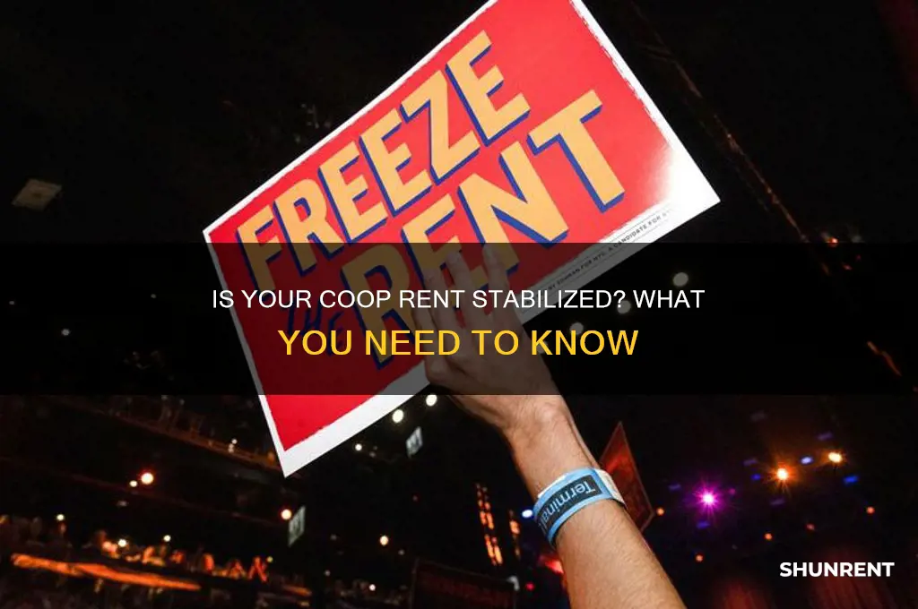 what if my coop in not registered as rent stabilized