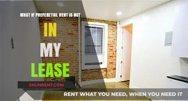 Preferential Rent Missing: What It Means for Your Lease Agreement