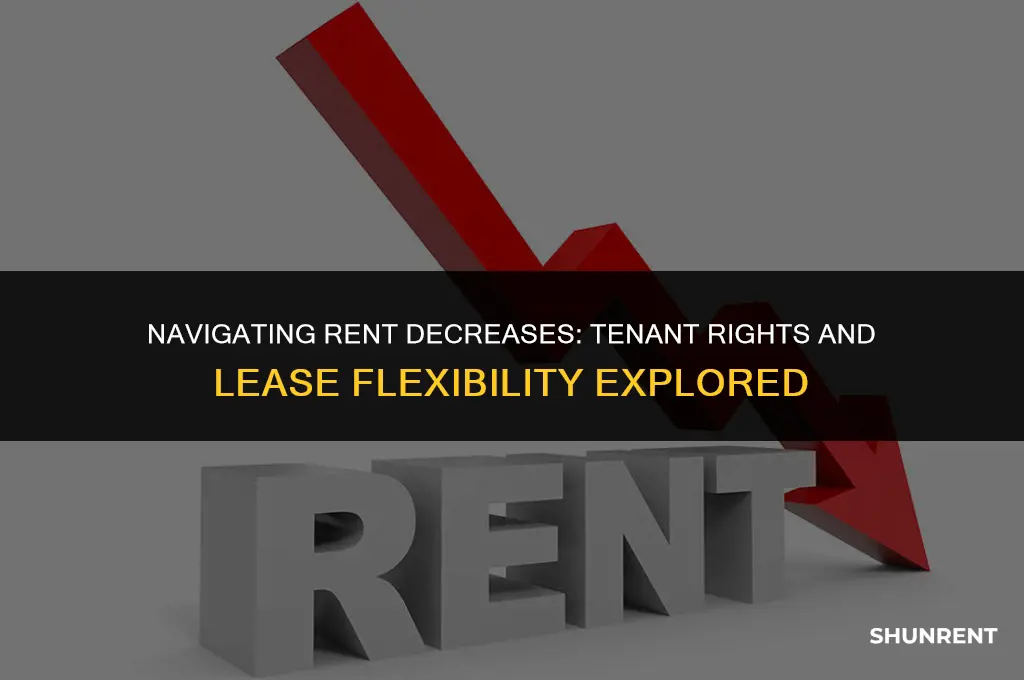 what if rent decreases after signing lease