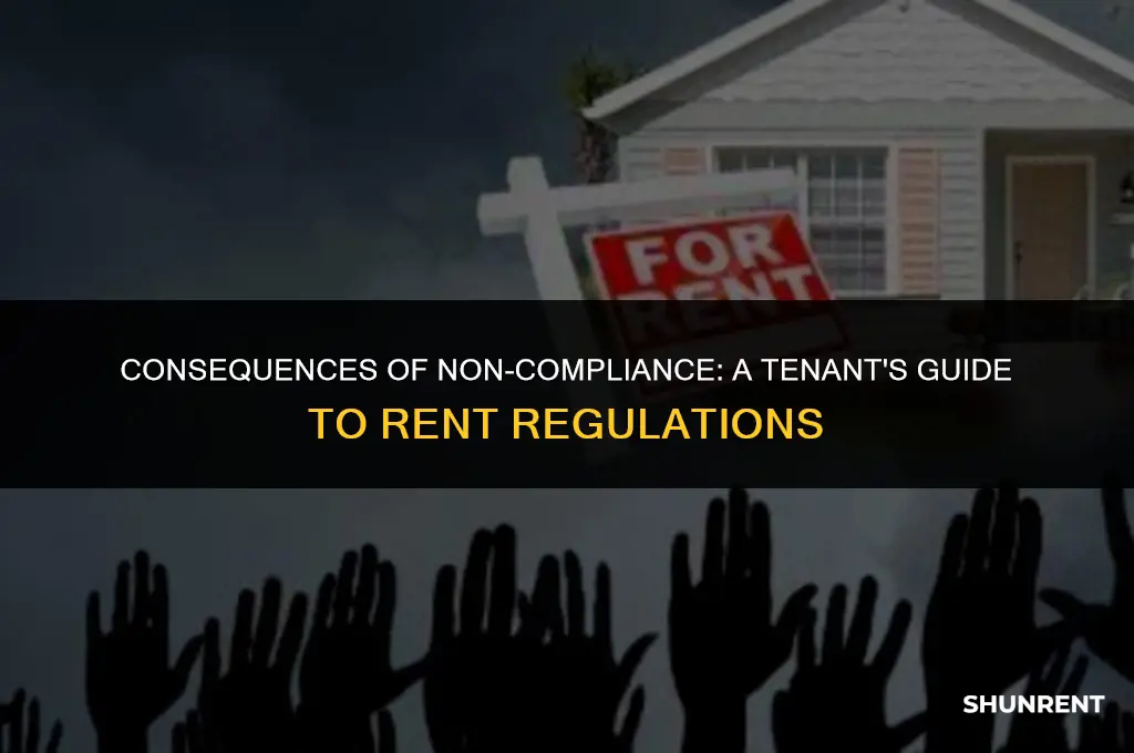 what if rent is out of compliance
