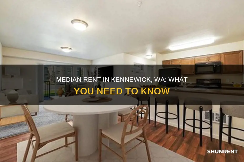 what iis the median rent in kennewick wa