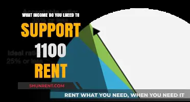 How Much Income is Required to Afford $1,100 Monthly Rent?