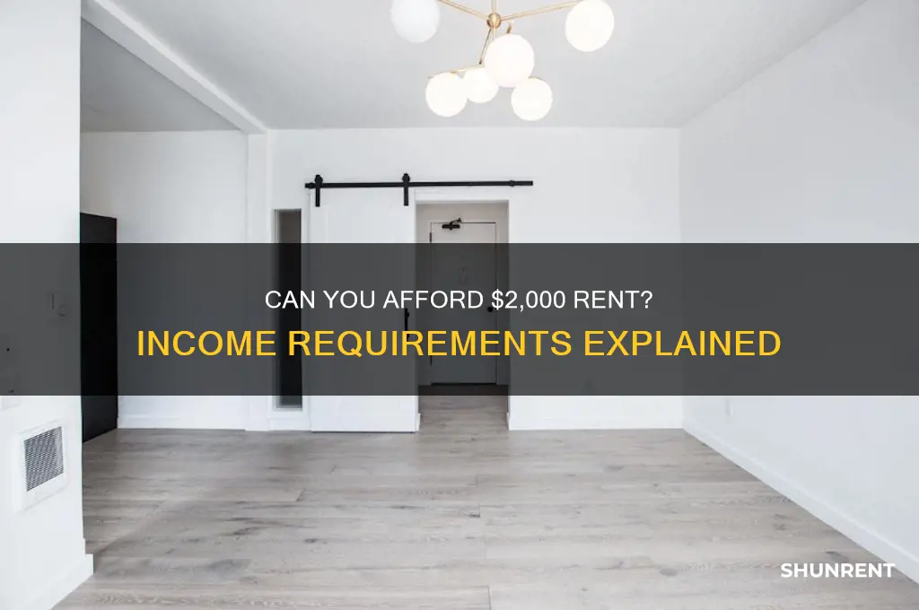 what income should you have for 2k rent