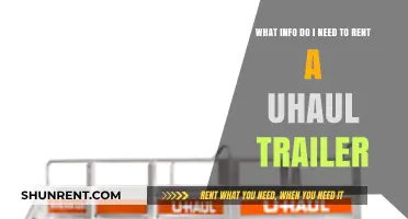 Essential Info for Renting a U-Haul Trailer: Your Complete Guide