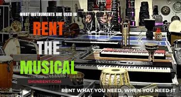 Rent the Musical's Instrument Lineup: A Comprehensive Guide