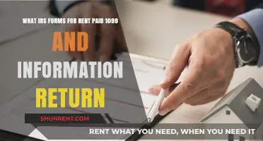 IRS Forms for Rent Paid: 1099 and Information Return Guide