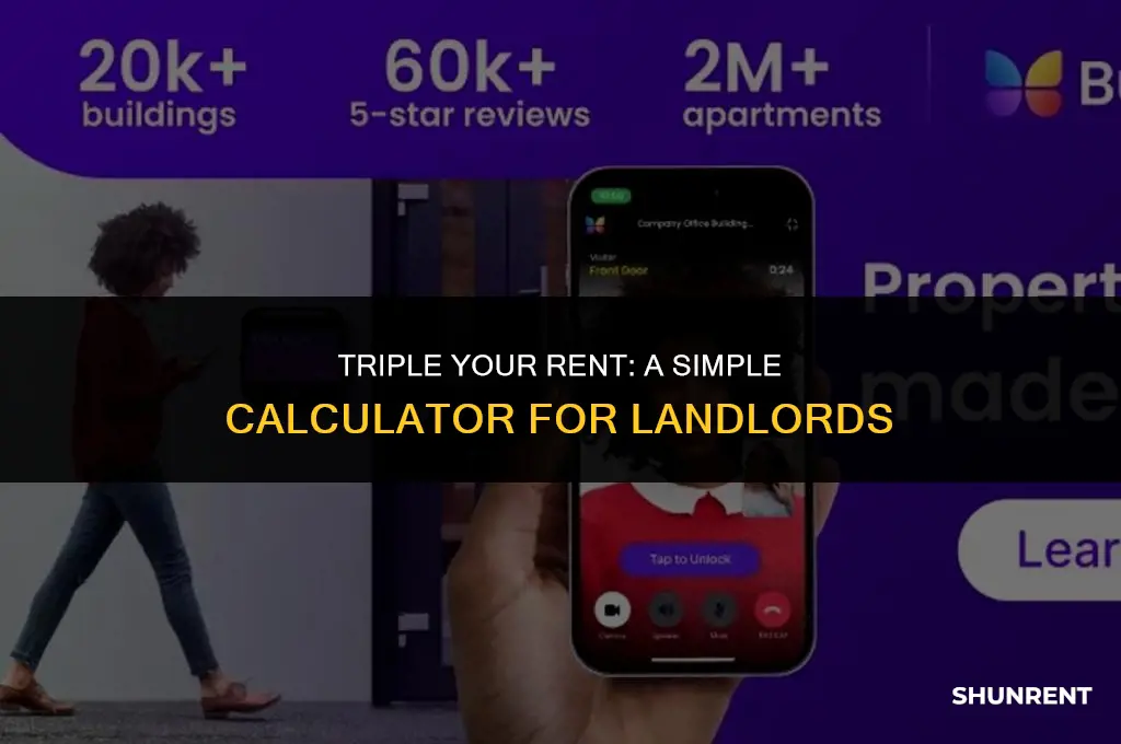 what is 3 times the rent calculator