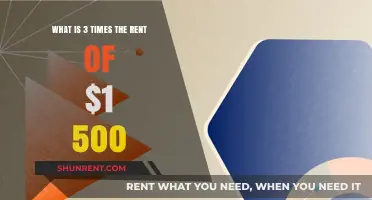Understanding the Cost: Triple the $1,500 Rent Calculation Explained