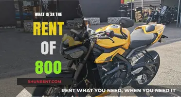 Decoding Rental Math: How to Calculate 3 Times the Rent of $800
