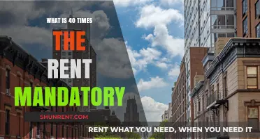 Understanding the 40 Times Rent Rule: A Comprehensive Guide