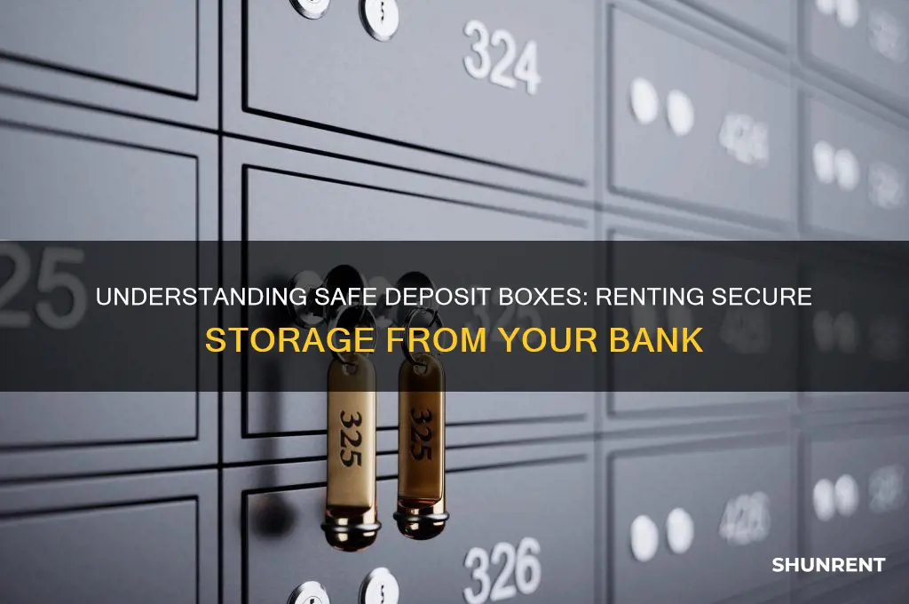 what is a box you rent from a bank