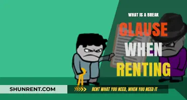 Understanding Break Clauses: A Guide for Renters