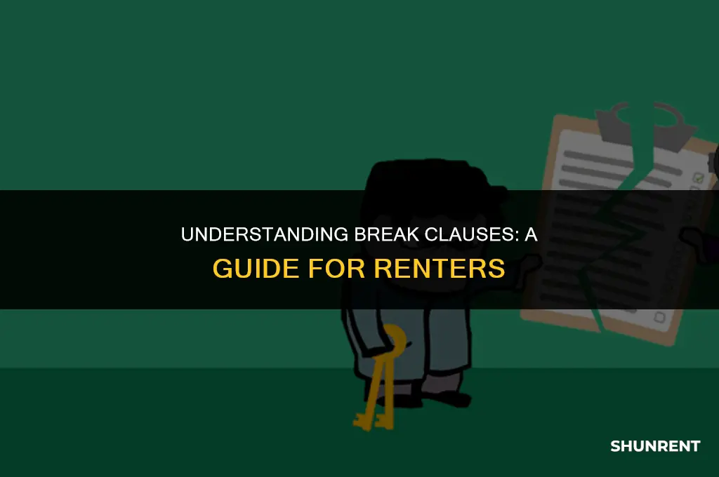 what is a break clause when renting