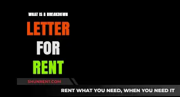 Understanding Breakdown Letters for Rent: A Tenant's Guide