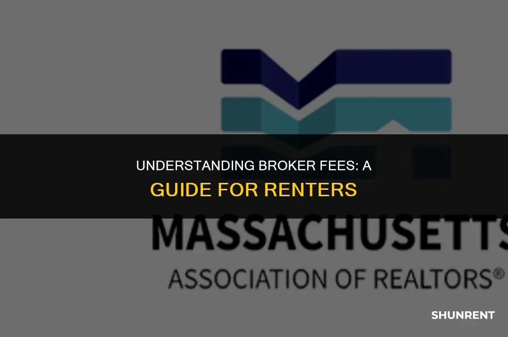 what is a broker fee for renting