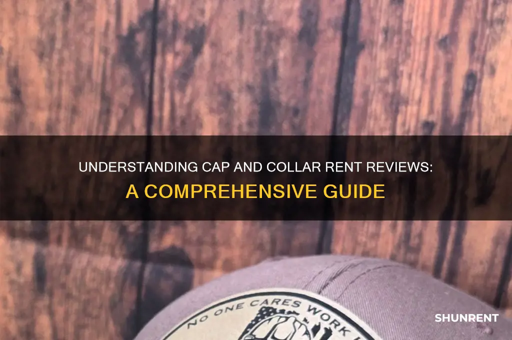 what is a cap and collar rent review