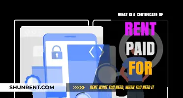 Understanding the Certificate of Rent Paid: Purpose and Benefits Explained