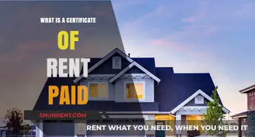 Understanding the Certificate of Rent Paid: A Comprehensive Guide