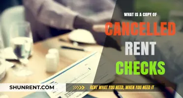 Understanding Cancelled Rent Checks: Copies, Purpose, and Importance Explained