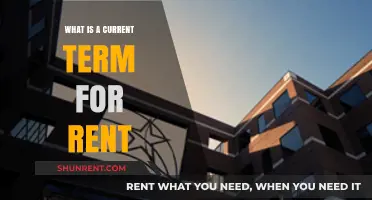 Exploring Modern Rent Terminology: A Comprehensive Guide