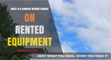 Understanding Damage Waiver Charges on Rented Equipment: A Comprehensive Guide
