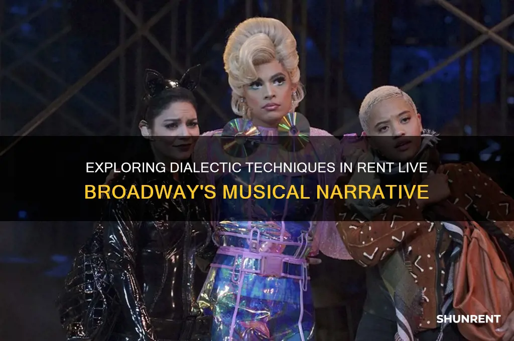 what is a dialectic in rent live broadway