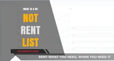 Understanding the Do Not Rent List: A Tenant's Guide