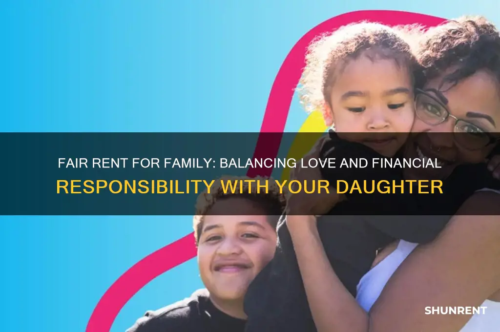 what is a fair rent to charge my daughter